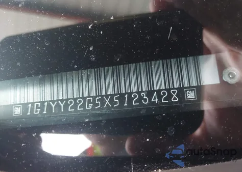 1999 Chevrolet Corvette from USA, damaged, VIN 1G1YY22G5X5123428